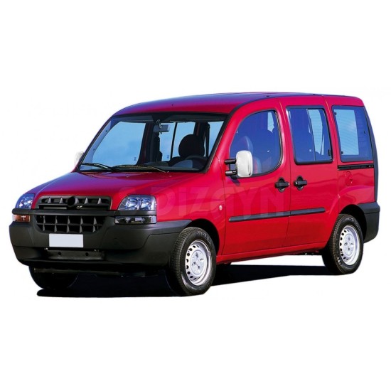 ΚΑΠΑΚΙΑ ΚΑΘΡΕΠΤΗ ΧΡΩΜΙΟΥ ΜΕΤΑΛΛΙΚΑ ΓΙΑ FIAT DOBLO I 2000-2006 ΧΡΩΜΙΟ Καπάκια Καθρεπτών