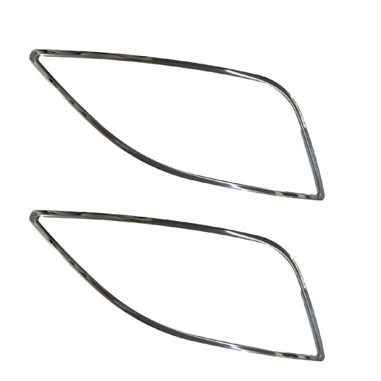 ΠΛΑΙΣΙΑ ΧΡΩΜΙΟΥ ΠΛΑΣΤΙΚΑ ΓΙΑ ΠΡΟΒΟΛΑΚΙΑ ΟΜΙΧΛΗΣ S-DIZAYN ΓΙΑ HYUNDAI I30 5D 2012+ - 2ΤΕΜ. Φανάρια