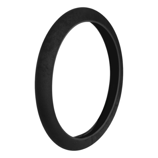 ΚΑΛΥΜΜΑ ΤΙΜΟΝΙΟΥ SKIN-COVER ΜΙΚΡΟΦΙΜΠΡΑ 35/37cm (S) ΜΑΥΡΟ ΕΛΑΣΤΙΚΟ 2mm ΠΑΧΟΣ Καλύμματα Τιμονιού