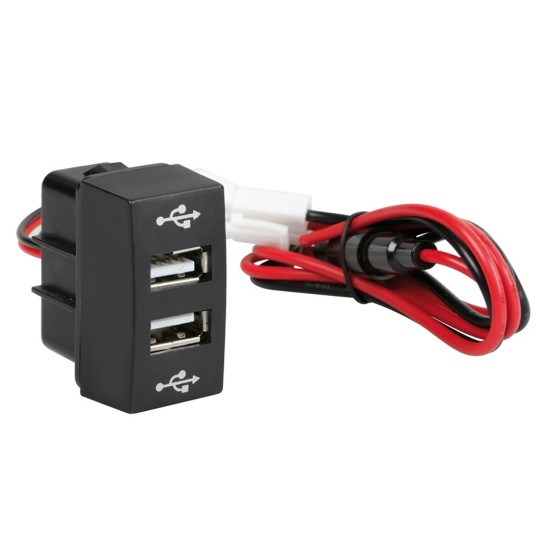 MERCEDES ACTROS MP4 09/2011+ ΔΙΠΛΟ USB 12/24V 3A ΜΕ ΚΑΛΩΔΙΟ 15cm (ΜΠΑΙΝΕΙ ΣΕ ΘΕΣΗ ΔΙΑΚΟΠΤΗ) LAMPA - 1 ΤΕΜ. Διάφορες Πρίζες και Φις