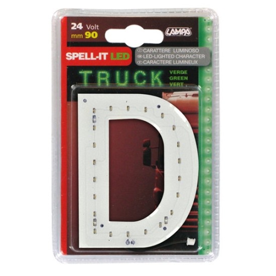 ΓΡΑΜΜΑ D ΠΡΑΣΙΝΟ 24V LED Φώτα NEON