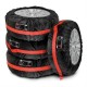 ΤΣΑΝΤΕΣ ΜΕΤΑΦΟΡΑΣ 4 ΕΛΑΣΤΙΚΩΝ TYRE WRAP BASIC (L) 13-19 INCH Προστασία Τροχών