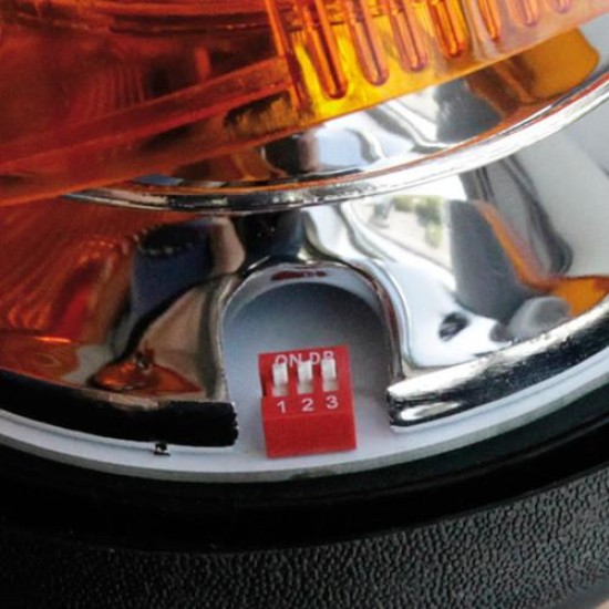 Φάρος βιδωτός Ελαστικός RL-3 12V/24V με DIN 125x250mm Φάροι LED