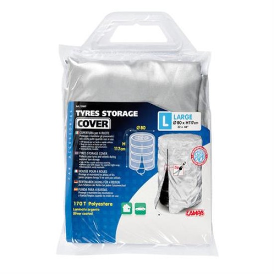 ΑΔΙΑΒΡΟΧΗ ΚΟΥΚΟΥΛΑ ΕΛΑΣΤΙΚΩΝ TYRES STORAGE COVERS (L) 80 Χ 117 cm Προστασία Τροχών