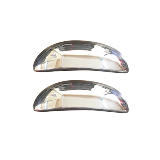 ΧΕΡΟΥΛΙΑ ΠΟΡΤΑΣ ΓΙΑ PEUGEOT 206 HB 3D/CC 98-12  ΧΡΩΜΙΟ ΜΕΤΑΛΛΙΚΑ 2ΠΟΡΤΕΣ 2ΤΕΜ Χερούλια Χούφτες Πόρτας