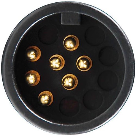 ΠΡΙΖΑ ΚΟΤΣΑΔΟΡΟΥ 12/24V MINI ΜΕ 13 ΦΙΣ ΑΡΣΕΝΙΚΟ ΣΕ 7 ΦΙΣ ΘΗΛΥΚΗ Καλωδίωση Τρέιλερ