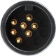 ΠΡΙΖΑ ΚΟΤΣΑΔΟΡΟΥ 12/24V MINI ΜΕ 13 ΦΙΣ ΑΡΣΕΝΙΚΟ ΣΕ 7 ΦΙΣ ΘΗΛΥΚΗ Καλωδίωση Τρέιλερ