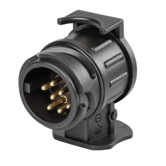ΠΡΙΖΑ ΚΟΤΣΑΔΟΡΟΥ 12/24V MINI ΜΕ 13 ΦΙΣ ΑΡΣΕΝΙΚΟ ΣΕ 7 ΦΙΣ ΘΗΛΥΚΗ Καλωδίωση Τρέιλερ