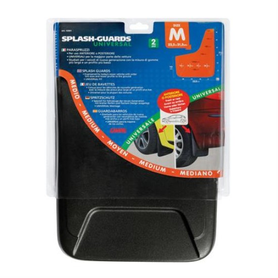 ΛΑΣΠΩΤΗΡΕΣ SPLASH-GUARDS UNIVERSAL (L) 26x37cm 2ΤΕΜ. Λασπωτήρες