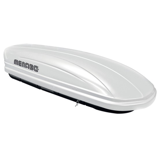 ΜΠΑΓΚΑΖΙΕΡΑ ΟΡΟΦΗΣ MANIA 460 WHITE ΛΕΥΚΗ ΜΕ ΓΥΑΛΙΣΤΕΡΗ ΥΦΗ MENABO 460 Λίτρα