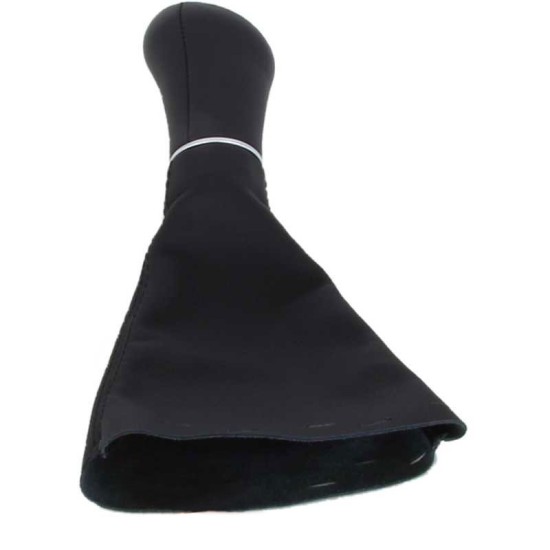 SKODA OCTAVIA2 /YETI /SUPERB 3T 08+ ΠΟΜΟΛΟ 5 ΤΑΧΥΤΗΤΩΝ ΜΕ ΜΑΥΡΗ ΦΟΥΣΚΑ ORIGINAL Μαρκέ Πόμολα Φούσκες Ταχυτήτων