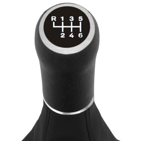 TOYOTA AVENSIS FACELIFT 2000-2003 ΠΟΜΟΛΟ 6 ΤΑΧΥΤΗΤΩΝ ΜΕ ΜΑΥΡΗ ΦΟΥΣΚΑ ORIGINAL Μαρκέ Πόμολα Φούσκες Ταχυτήτων