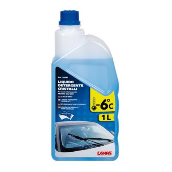 ΥΓΡΟ ΥΑΛΟΚΑΘΑΡΙΣΤΗΡΩΝ SCREEN WASH -6°C (1000 ml) Υγρά - Καθαριστικά Τζαμιών