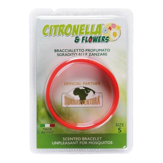 ΒΡΑΧΙΟΛΑΚΙ ΑΝΤΙΚΟΥΝΟΥΠΙΚΟ CITRONELLA ΚΑΙ FLOWERS (S) 5 cm (ΔΙΑΦΟΡΑ ΧΡΩΜΑΤΑ) - 1 ΤΕΜ. Απωθητικά Εντόμων και Τρωκτικών