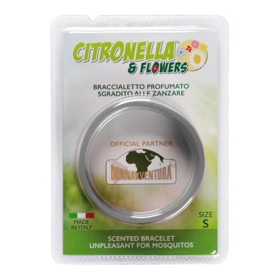 ΒΡΑΧΙΟΛΑΚΙ ΑΝΤΙΚΟΥΝΟΥΠΙΚΟ CITRONELLA ΚΑΙ FLOWERS (S) 5 cm (ΔΙΑΦΟΡΑ ΧΡΩΜΑΤΑ) - 1 ΤΕΜ. Απωθητικά Εντόμων και Τρωκτικών