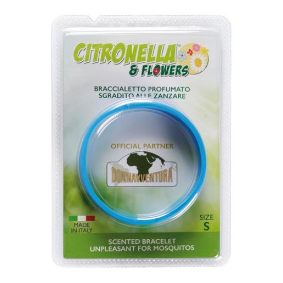 ΒΡΑΧΙΟΛΑΚΙ ΑΝΤΙΚΟΥΝΟΥΠΙΚΟ CITRONELLA ΚΑΙ FLOWERS (S) 5 cm (ΔΙΑΦΟΡΑ ΧΡΩΜΑΤΑ) - 1 ΤΕΜ. Απωθητικά Εντόμων και Τρωκτικών
