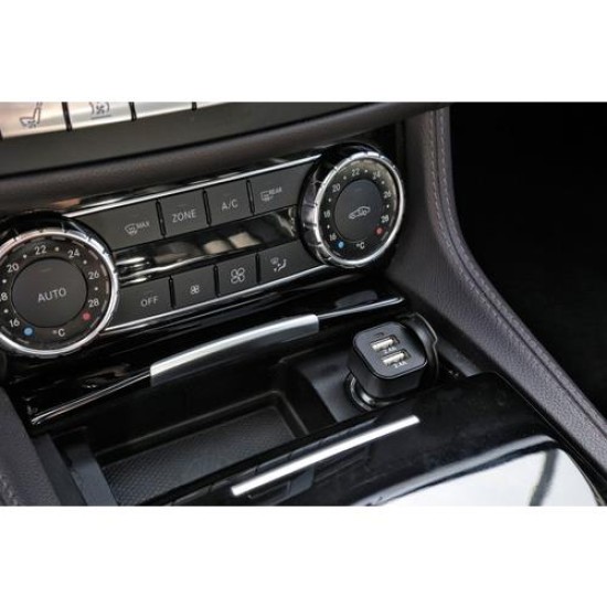 ΑΝΤΑΠΤΟΡΑΣ ΑΝΑΠΤΗΡΑ 12/24V ΜΕ 2 USB 4800mA FAST CHARGER Αντάπτορες