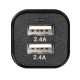 ΑΝΤΑΠΤΟΡΑΣ ΑΝΑΠΤΗΡΑ 12/24V ΜΕ 2 USB 4800mA FAST CHARGER Αντάπτορες