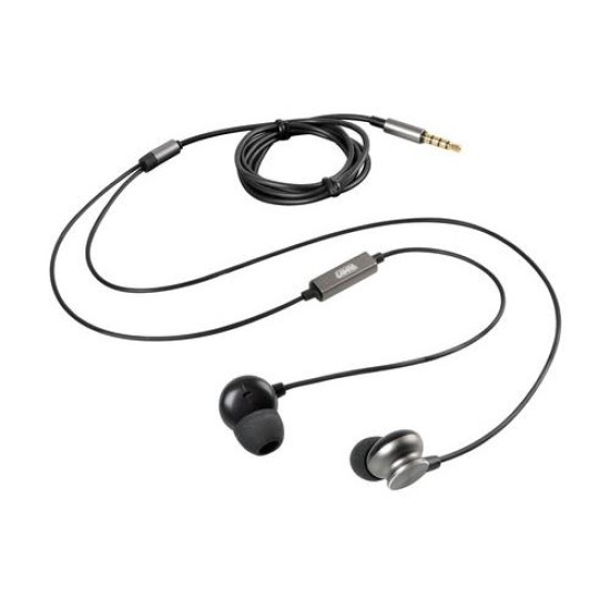 ΑΚΟΥΣΤΙΚΑ ΜΕ ΜΙΚΡΟΦΩΝΟ SNUG ΑΛΟΥΜΙΝΙΟΥ EXTRA BASS 120cm GOLD LINE Ακουστικά και Ηχεία
