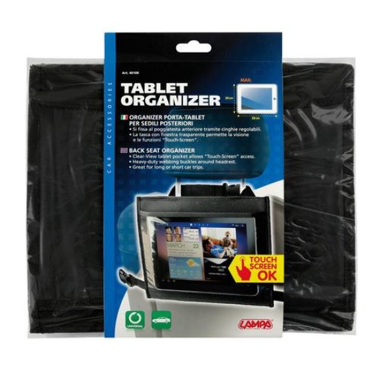 ΘΗΚΗ ORGANIZER ΓΙΑ TABLET ΜΕ ΚΛΙΠΣ ΣΥΓΚΡΑΤΗΣΗΣ ΣΤΟ ΚΑΘΙΣΜΑ ΤΟΥ ΑΥΤΟΚΙΝΗΤΟΥ Βάσεις Tablet