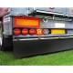 ΦΩΣ ΦΟΡΤΗΓΟΥ ΠΙΣΩ 12/24V 14LED ΚΟΚΚΙΝΟ ΣΤΡΟΓΓΥΛΟ 140mm 1ΤΕΜ. Εξωτερικά Οπίσθια Φώτα