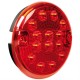 ΦΩΣ ΦΟΡΤΗΓΟΥ ΠΙΣΩ 12/24V 14LED ΚΟΚΚΙΝΟ ΣΤΡΟΓΓΥΛΟ 140mm 1ΤΕΜ. Εξωτερικά Οπίσθια Φώτα