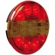 ΦΩΣ ΦΟΡΤΗΓΟΥ ΠΙΣΩ 12/24V 14LED ΚΟΚΚΙΝΟ/ΠΟΡΤΟΚΑΛΙ 3 ΧΡΗΣΕΩΝ ΣΤΡΟΓΓΥΛΟ 140mm 1ΤΕΜ. Εξωτερικά Οπίσθια Φώτα