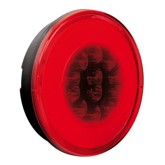 ΦΩΣ ΦΟΡΤΗΓΟΥ ΠΙΣΩ 12/24V O-LED 29LED 2ΧΡΗΣΕΩΝ ΣΤΡΟΓΓΥΛΟ 140mm 1ΤΕΜ. Εξωτερικά Οπίσθια Φώτα