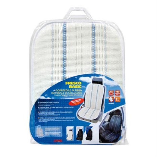 ΠΛΑΤΟΚΑΘΙΣΜΑ FRESCO-BASIC ΑΠΟ 100% ΦΥΣΙΚΗ ΨΑΘΑ ΛΕΥΚΟ/ΜΠΛΕ -1ΤΕΜ. Ψάθες Μπίλιες