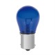 P21W 12V 21W BA15s ΜΟΝΟΠΟΛΙΚΟ ΜΠΛΕ BLUE DYED-GLASS 2ΤΕΜ. BLISTER Λαμπάκια