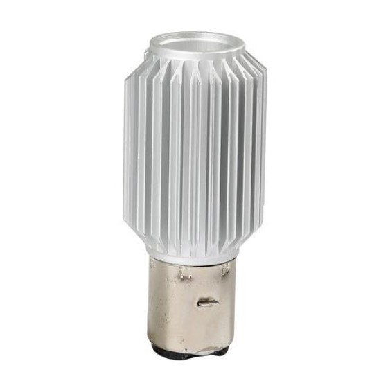 S2 9-32V 35/35W BA20d 2SMDx12chips 680lm (ΔΙΠΛΗΣ ΠΟΛΙΚΟΤΗΤΑΣ- CAN-BUS) MEGA LED 1ΤΕΜ. ΚΟΥΤΙ Λαμπάκια