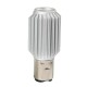 S2 9-32V 35/35W BA20d 2SMDx12chips 680lm (ΔΙΠΛΗΣ ΠΟΛΙΚΟΤΗΤΑΣ- CAN-BUS) MEGA LED 1ΤΕΜ. ΚΟΥΤΙ Λαμπάκια
