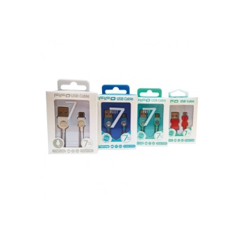 ΚΑΛΩΔΙΟ USB 2 ΣΕ 1 FIFO MICRO USB 213 cm (ΦΟΡΤΙΣΗΣ/ΣΥΓΧΡΟΝΙΣΜΟΥ)