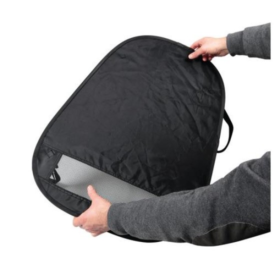 ΔΙΑΧΩΡΙΣΤΙΚΟ  ΚΑΜΠΙΝΑΣ ΑΥΤΟΚΙΝΗΤΟΥ (ΠΡΟΣΤΑΤΕΥΤΙΚΟΣ ΦΡΑΓΜΟΣ) ΓΙΑ ΣΚΥΛΟΥΣ PET-4 (50 X 66 cm) Αξεσουάρ Κατοικιδίων