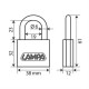 ΛΟΥΚΕΤΟ 40mm STANDARD ΜΕ 3 ΚΛΕΙΔΙΑ Αντικλεπτικές Συσκευές