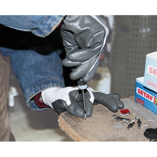 ΓΑΝΤΙΑ ΕΡΓΑΣΙΑΣ ΝΙΤΡΙΛΙΟΥ - Νο10 Γάντια Εργασίας