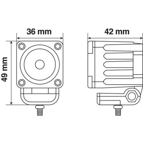 ΠΡΟΒΟΛΕΑΣ ΤΕΤΡΑΓΩΝΟΣ WL-19 1LED 10W 600lm 9-32V 36x49x42mm ΦΩΣ ΚΑΡΦΙ 1 ΤΕΜ. Εξωτερικά Φώτα & Προβολείς LED ΠΡΟΒΟΛΕΑΣ ΤΕΤΡΑΓΩΝΟΣ WL-19 1LED 10W 600lm 9-32V 36x49x42mm ΦΩΣ ΚΑΡΦΙ 1 ΤΕΜ. Εξωτερικά Φώτα & Προβολείς LED