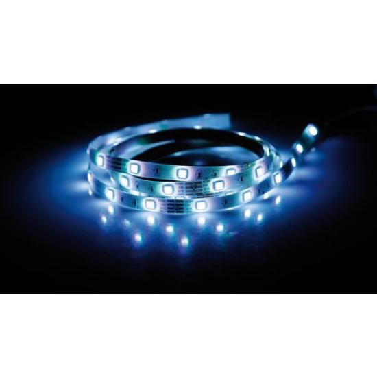 ΤΑΙΝΙΑ 60LED 12/24V RGB MULTICOLOR 200cm ΜΕ ΦΙΣ ΑΝΑΠΤΗΡΑ ΚΑΙ ΤΗΛΕΧΕΙΡΙΣΜΟ 16 ΧΡΩΜΑΤΩΝ  ΚΑΙ 3 ΧΡΗΣΕΩΝ Φωτισμός LED