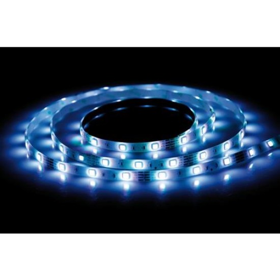 ΤΑΙΝΙΑ 60LED 12/24V RGB MULTICOLOR 200cm ΜΕ ΦΙΣ ΑΝΑΠΤΗΡΑ ΚΑΙ ΤΗΛΕΧΕΙΡΙΣΜΟ 16 ΧΡΩΜΑΤΩΝ  ΚΑΙ 3 ΧΡΗΣΕΩΝ Φωτισμός LED