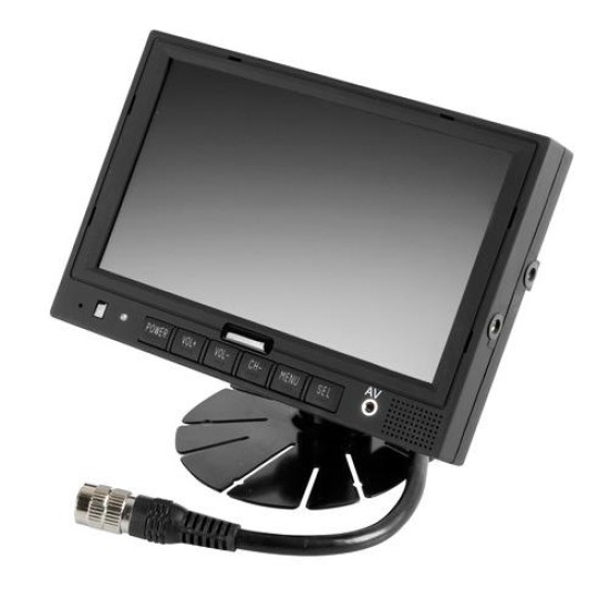 ΟΘΟΝΗ M1 180x120mm 7 ΙΝΤΣΕΣ 10-32V ΓΙΑ 1 ΚΑΜΕΡΑ ΚΑΙ 1 AUDIO Κάμερες και Απεικόνιση