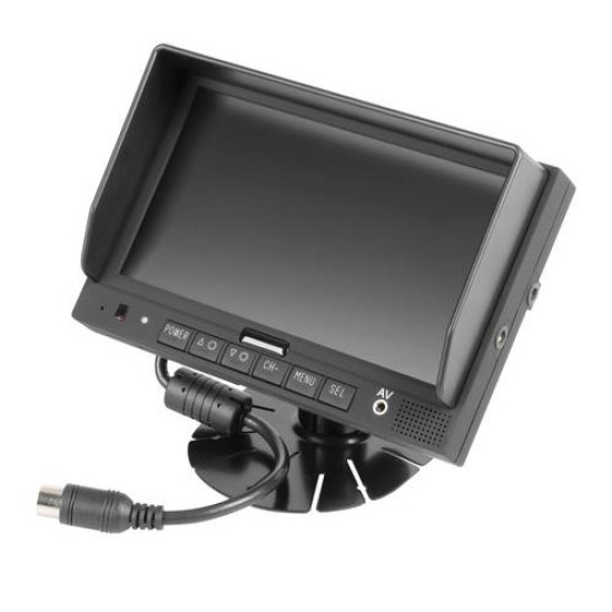 ΟΘΟΝΗ M1 180x120mm 7 ΙΝΤΣΕΣ 10-32V ΓΙΑ 1 ΚΑΜΕΡΑ ΚΑΙ 1 AUDIO Κάμερες και Απεικόνιση