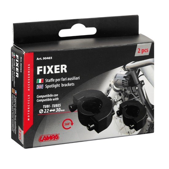 ΒΑΣΕΙΣ ΣΤΗΡΙΞΗΣ FIXER ΓΙΑ ΠΡΟΒΟΛΕΙΣ MOTO (ΔΙΑΜΕΤΡΟΣ 22-30 mm) - 2 ΤΕΜ. ΒΑΣΕΙΣ ΠΡΟΒΟΛΕΩΝ ΒΑΣΕΙΣ ΣΤΗΡΙΞΗΣ FIXER ΓΙΑ ΠΡΟΒΟΛΕΙΣ MOTO (ΔΙΑΜΕΤΡΟΣ 22-30 mm) - 2 ΤΕΜ. ΒΑΣΕΙΣ ΠΡΟΒΟΛΕΩΝ
