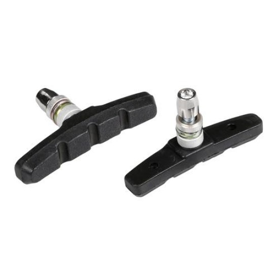 ΤΑΚΑΚΙΑ ΦΡΕΝΩΝ ΠΟΔΗΛΑΤΟΥ (RACING/CITY/MTB BIKE) PREMIUM 70mm PF-14  ΜΑΥΡΟ 2ΤΕΜ. Φρένα