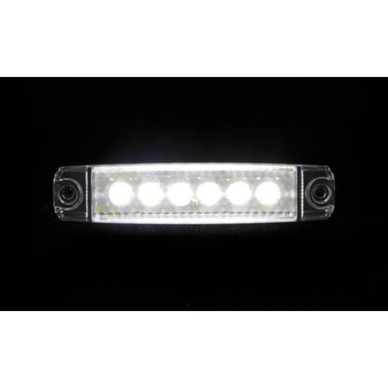 ΦΩΣ ΟΓΚΟΥ 6LED ΛΕΥΚΟ 12/24V 96mm ΑΔΙΑΒΡΟΧΟ 1ΤΕΜ. Φώτα Ογκου