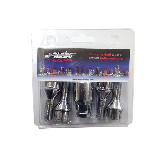 ΜΠΟΥΛΟΝΙΑ ΑΣΦΑΛΕΙΑΣ 12x1,25 28mm (19) 4ΤΕΜ. Αντικλεπτικά Μπουλόνια