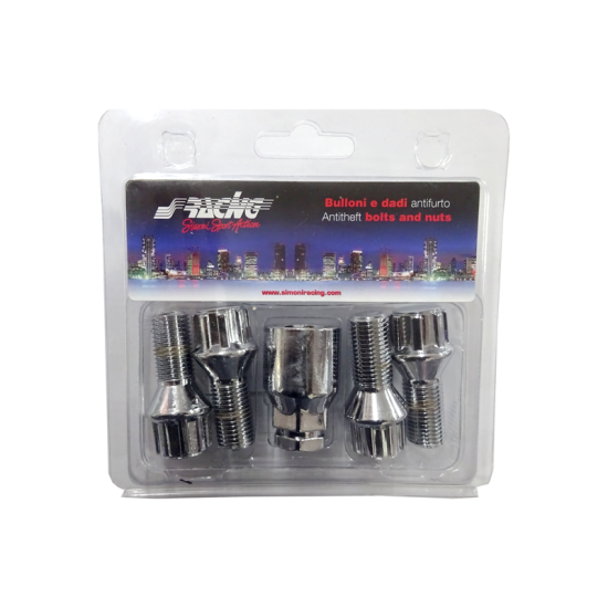 ΜΠΟΥΛΟΝΙΑ ΑΣΦΑΛΕΙΑΣ 14x1,55 28mm (17) 4ΤΕΜ. Αντικλεπτικά Μπουλόνια