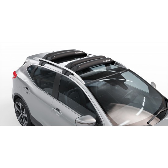 ΦΟΥΣΚΩΤΕΣ ΜΠΑΡΕΣ ΟΡΟΦΗΣ HANDIRACK HANDIWORLD (ΜΑΥΡΕΣ ΜΕ ΑΝΤΛΙΑ) - 2 ΤΕΜ. Φουσκωτές Μπάρες Οροφής Handirack