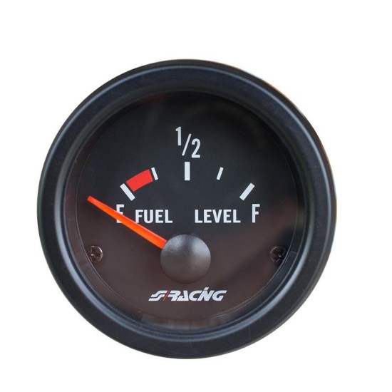 ΟΡΓΑΝΟ ΕΝΔΕΙΞΗΣ ΒΕΝΖΙΝΗΣ ΜΑΥΡΟ 52mm 2 INCH BLACK LINE Ένδειξη Βενζίνης