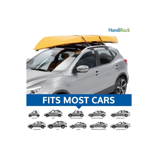 ΦΟΥΣΚΩΤΕΣ ΜΠΑΡΕΣ ΟΡΟΦΗΣ HANDIRACK HANDIWORLD (ΜΑΥΡΕΣ ΜΕ ΑΝΤΛΙΑ) - 2 ΤΕΜ. Φουσκωτές Μπάρες Οροφής Handirack