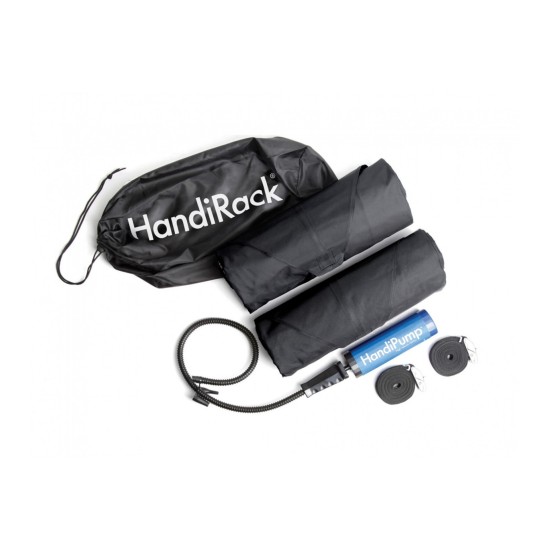 ΦΟΥΣΚΩΤΕΣ ΜΠΑΡΕΣ ΟΡΟΦΗΣ HANDIRACK HANDIWORLD (ΜΑΥΡΕΣ ΜΕ ΑΝΤΛΙΑ) - 2 ΤΕΜ. Φουσκωτές Μπάρες Οροφής Handirack